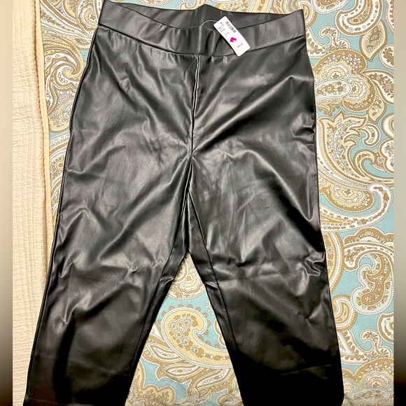 Pleather Pants - Picture 1 of 4